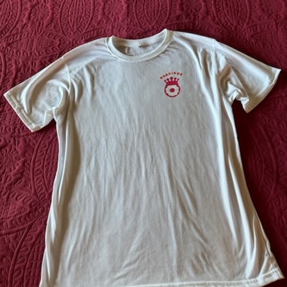 Dunkin Donut Tee shirt NEW,     WHITE XL man/women, plush soft - Picture 2 of 6